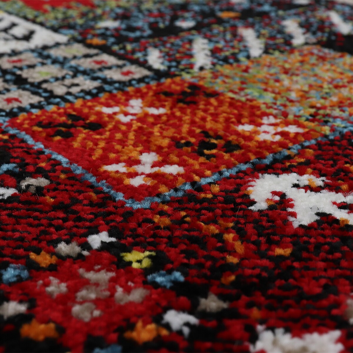 ウィルトンラグ イビサ (レッド) 160×230cm | ニトリネット【公式