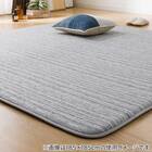 30mmウレタン入り 防汚加工+防音ラグ(200X240 GY PL06) 2枚目画像