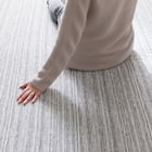 30mmウレタン入り 防汚加工+防音ラグ(200X240 GY PL06) 3枚目画像