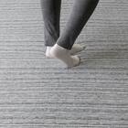 30mmウレタン入り 防汚加工+防音ラグ(200X240 GY PL06) 4枚目画像