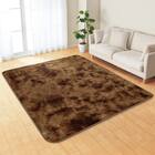 毛足が長く肌ざわりが良いラグ(200X240 BR SH01) 2枚目画像