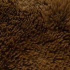 毛足が長く肌ざわりが良いラグ(200X240 BR SH01) 8枚目画像