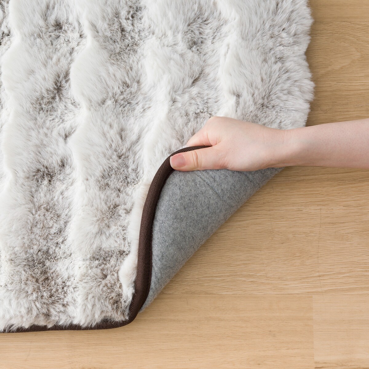 新品/人気/淡いグレードット　アイボリーベースベニワレンNo.705 足ぽかペットベッド 丸型(Nウォーム MR2531) | ニトリネット【公式