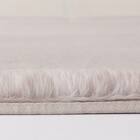 ふんわり、なめらか上質な肌ざわりのラグ(ウサギラグ5 130X185 LMO NU01) 4枚目画像