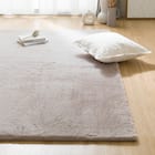 ふんわり、なめらか上質な肌ざわりのラグ(ウサギラグ5 200X240 LMO NU01) 1枚目画像