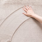 ふんわり、なめらか上質な肌ざわりのラグ(ウサギラグ5 200X240 LMO NU01) 7枚目画像