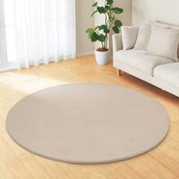 ふんわり、なめらか上質な肌ざわりのラグ(ウサギラグ5 180R LMO NU01)