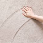 ふんわり、なめらか上質な肌ざわりのラグ(ウサギラグ5 180R LMO NU01) 6枚目画像