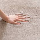 ふんわり、なめらか上質な肌ざわりのラグ(ウサギラグ5 180R LMO NU01) 7枚目画像