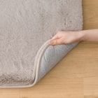 30mmウレタン入り防汚加工+防ダニ加工+防音ラグ(130X185 モカ PL16) 6枚目画像