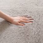 30mmウレタン入り防汚加工+防ダニ加工+防音ラグ(130X185 モカ PL16) 8枚目画像