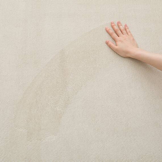 30mmウレタン入り防汚加工+防ダニ加工+防音ラグ(130X185 グレー PL17) 14枚目画像