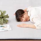 30mmウレタン入り防汚加工+防ダニ加工+防音ラグ(185X185 グレー PL17) 7枚目画像