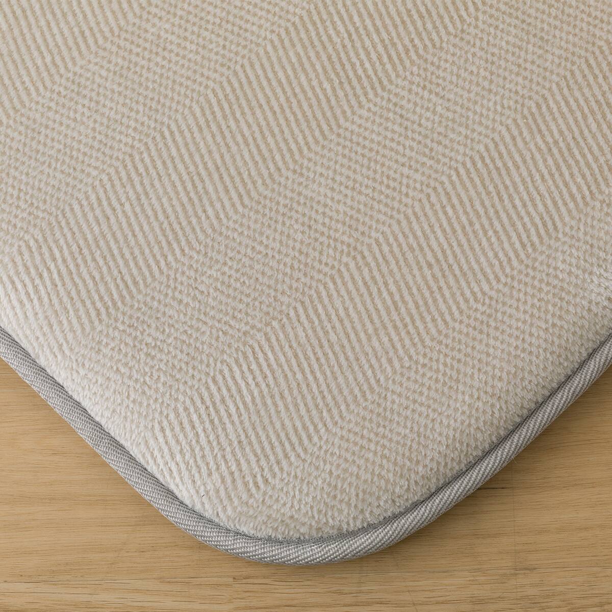 30mmウレタン入り防汚加工+防ダニ加工+防音ラグ(185X185 グレー PL17