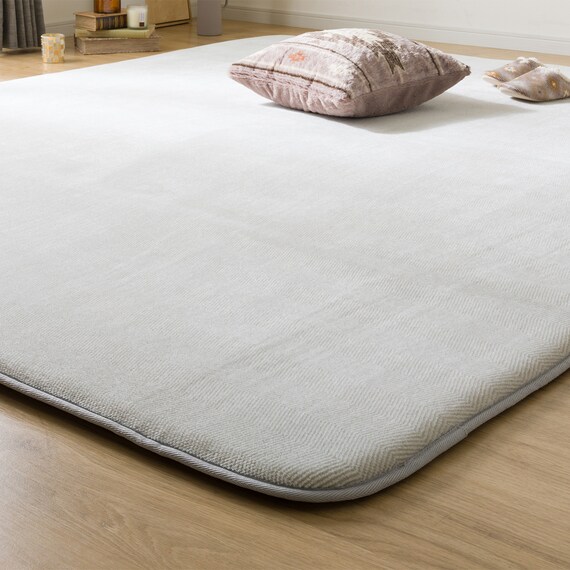 30mmウレタン入り防汚加工+防ダニ加工+防音ラグ(200X240 グレー PL17) 1枚目画像