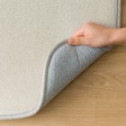 30mmウレタン入り防汚加工+防ダニ加工+防音ラグ(200X240 グレー PL17) 12枚目画像