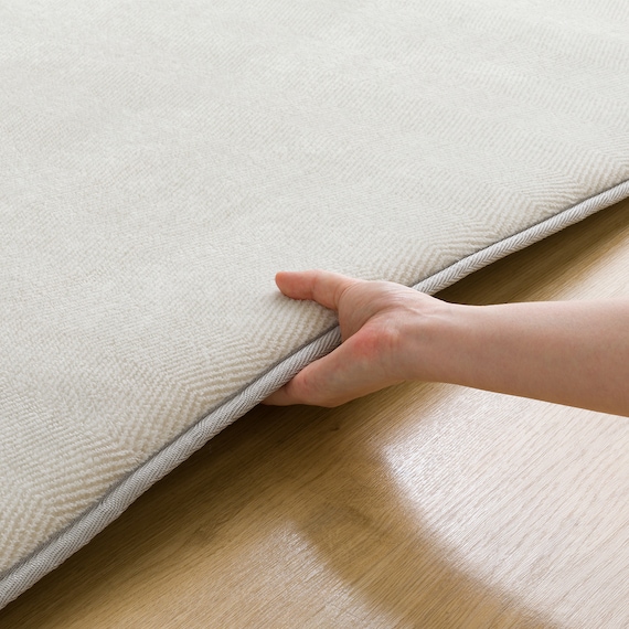 30mmウレタン入り防汚加工+防ダニ加工+防音ラグ(200X240 グレー PL17) 15枚目画像