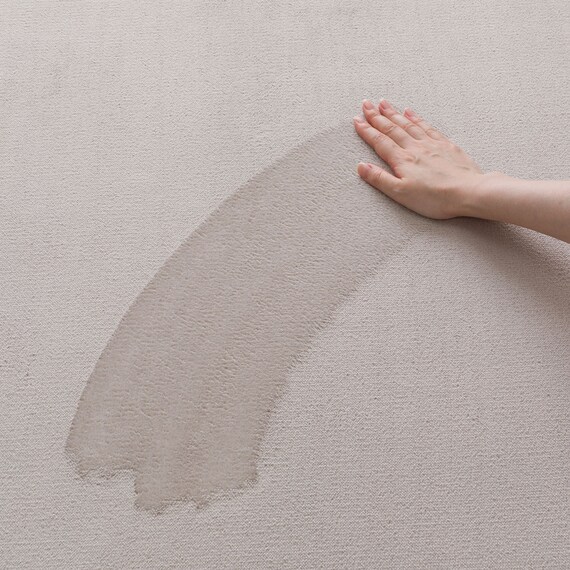 洗える 10mmウレタン入り吸湿発熱+蓄熱+保湿ラグ (Nウォーム185X185 ライトモカ gDA1) 15枚目画像