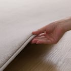 洗える 10mmウレタン入り吸湿発熱+蓄熱+保湿ラグ (Nウォーム185X185 ライトモカ gDA1) 16枚目画像