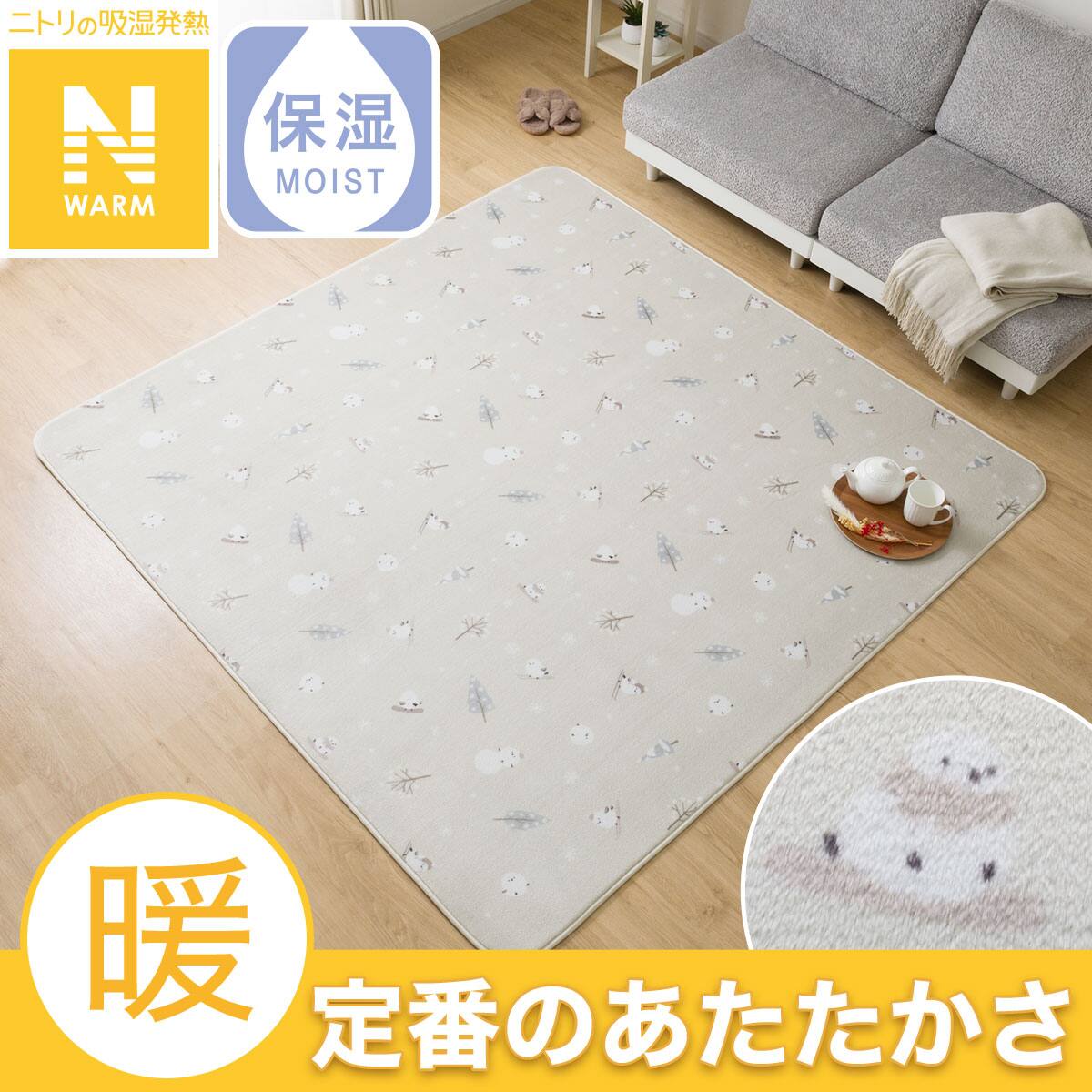 ラグ 吸湿発熱 | ニトリネット【公式】 家具・インテリア通販