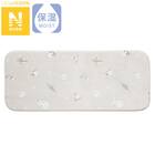 洗える!10mmウレタン入り吸湿発熱+蓄熱+保湿 フロアマット (Nウォーム50X120 シマエナガgDA4) 1枚目画像