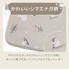 洗える!10mmウレタン入り吸湿発熱+蓄熱+保湿 フロアマット (Nウォーム50X120 シマエナガgDA4) 4枚目画像