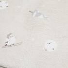 洗える!10mmウレタン入り吸湿発熱+蓄熱+保湿 フロアマット (Nウォーム50X120 シマエナガgDA4) 12枚目画像