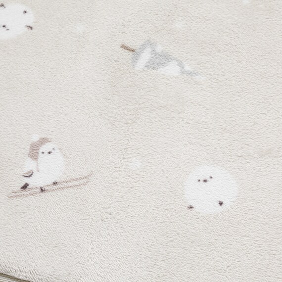 洗える!10mmウレタン入り吸湿発熱+蓄熱+保湿 フロアマット (Nウォーム50X120 シマエナガgDA4) 12枚目画像