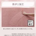 極厚30mmウレタン入り吸湿発熱+蓄熱+保湿+防音ラグ (Nウォーム200X240ラメローズ gDA5) 9枚目画像