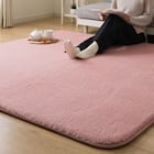 極厚30mmウレタン入り吸湿発熱+蓄熱+保湿+防音ラグ (Nウォーム200X240ラメローズ gDA5) 16枚目画像