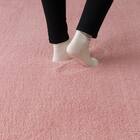 極厚30mmウレタン入り吸湿発熱+蓄熱+保湿+防音ラグ (Nウォーム200X240ラメローズ gDA5) 17枚目画像