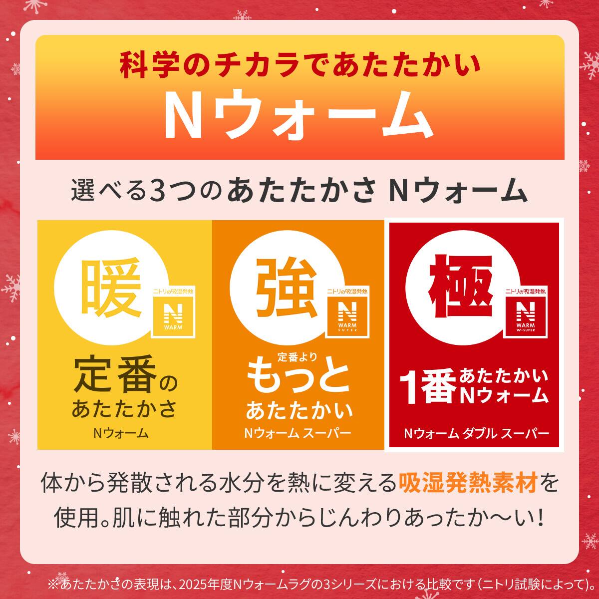 極厚30mmウレタン入り吸湿発熱+蓄熱+保湿+防音ラグ (Nウォーム