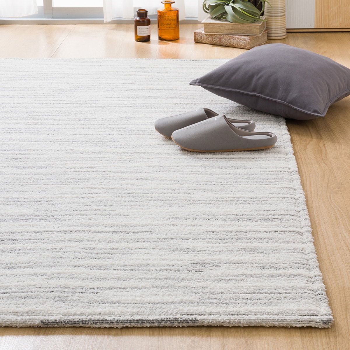 ジャカード織りラグ(185X185 JA08) | ニトリネット【公式】 家具