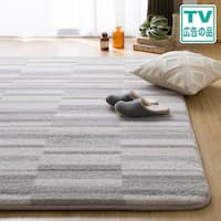 極厚30mmウレタン入り 防汚加工+防ダニ加工+防音ラグ(185X185 BR PL10)