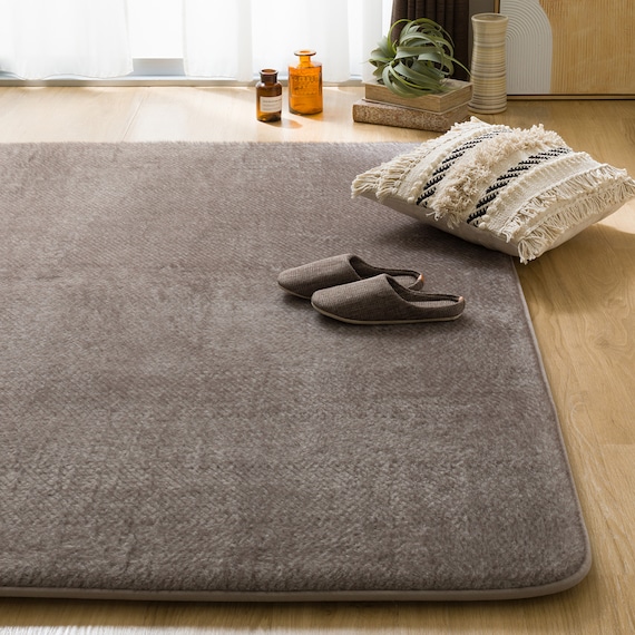 極厚30mmウレタン入り 防汚加工+防ダニ加工+防音ラグ(200X240 GY PL12) 1枚目画像