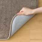 極厚30mmウレタン入り 防汚加工+防ダニ加工+防音ラグ(200X240 GY PL12) 7枚目画像