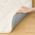 極厚30mmウレタン入り 防汚加工+防ダニ加工+防音ラグ(185X185 IV PL13) 7枚目画像