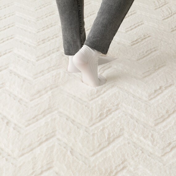 極厚30mmウレタン入り 防汚加工+防ダニ加工+防音ラグ(200X240 IV PL13) 10枚目画像