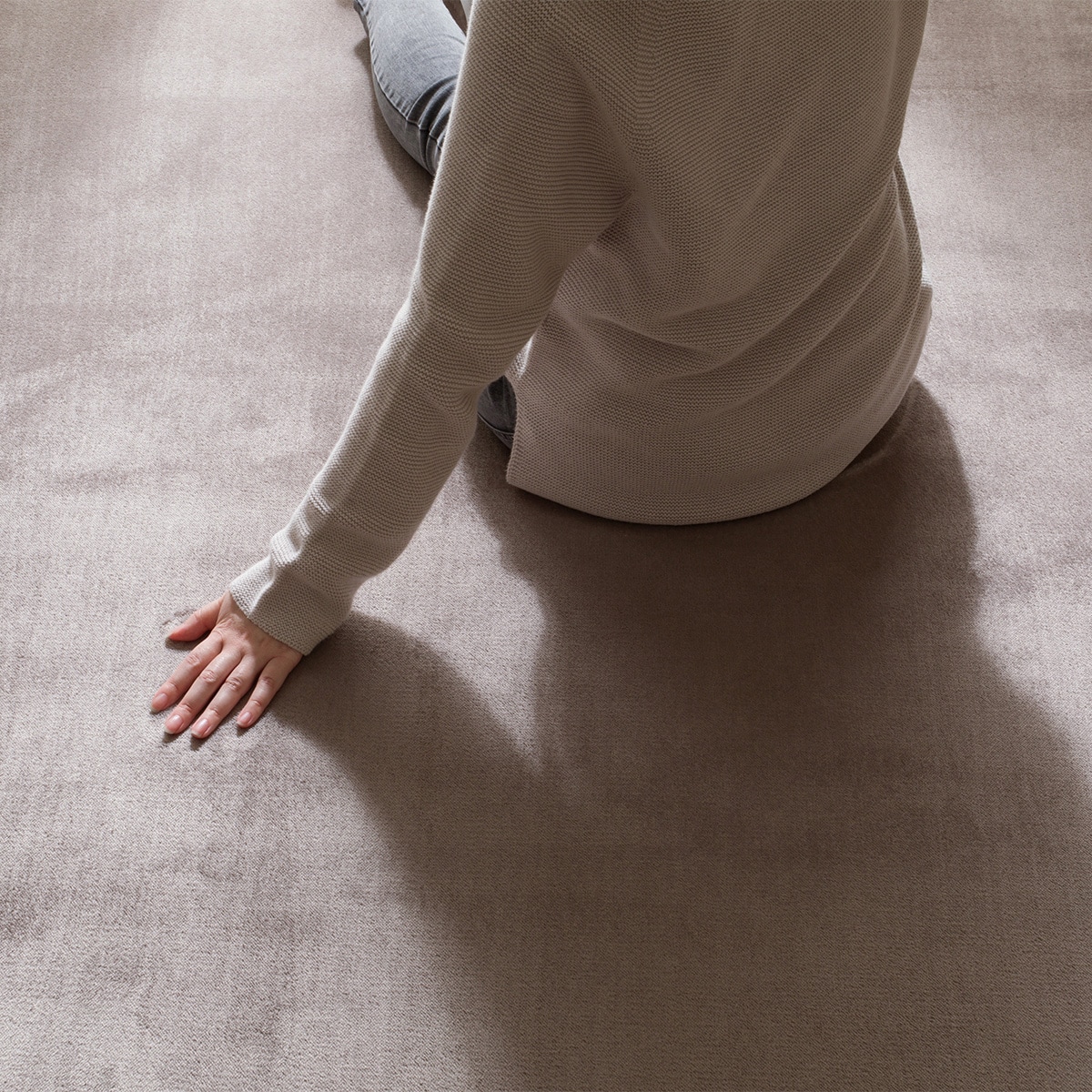 洗える 吸湿発熱+蓄熱+保湿 + 抗菌防臭加工+防ダニ加工ラグ(Nウォーム