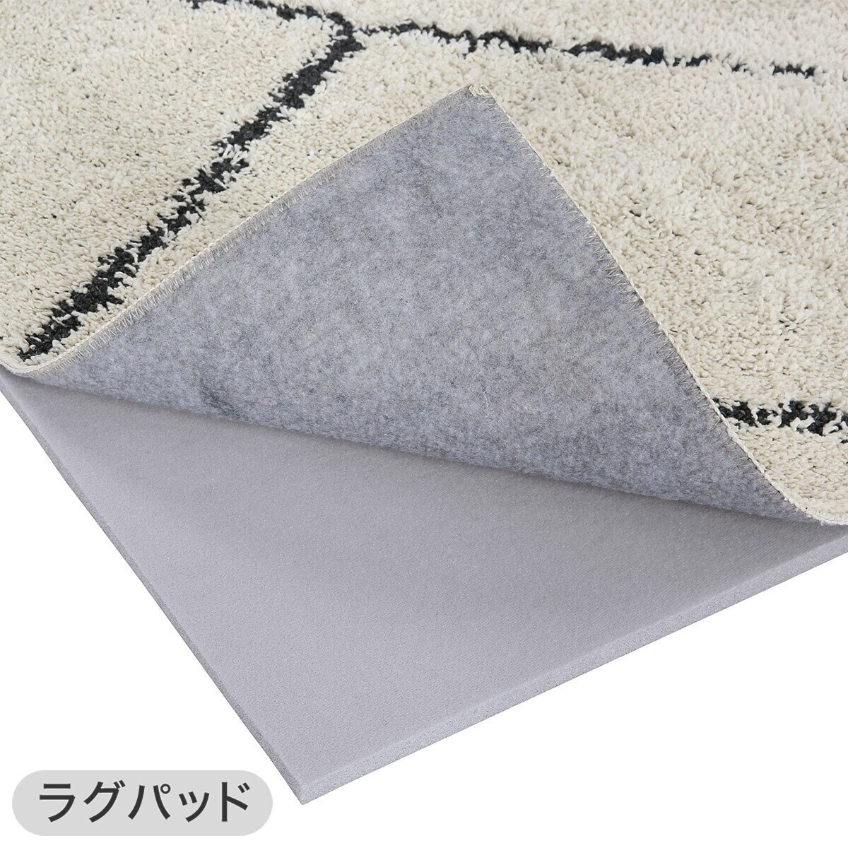 2点セット】洗える 吸湿発熱+蓄熱+保湿 + 抗菌防臭加工+防ダニ加工ラグ