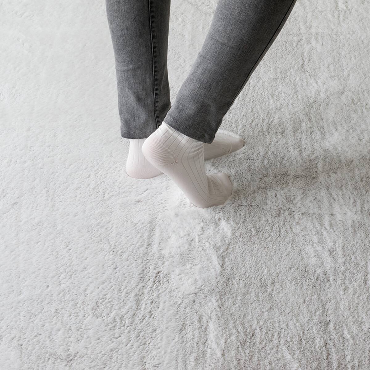 洗える 吸湿発熱+蓄熱+保湿 + 抗菌防臭加工+防ダニ加工ラグ(Nウォーム