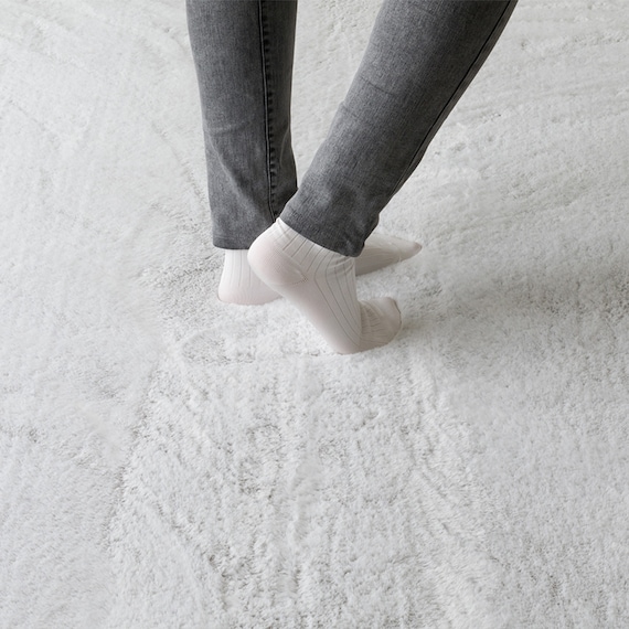 15mmウレタン入り 吸湿発熱+蓄熱+保湿+防音+防汚加工+防ダニ加工ラグ(NウォームWSP P 200X240MO MX54) 5枚目画像