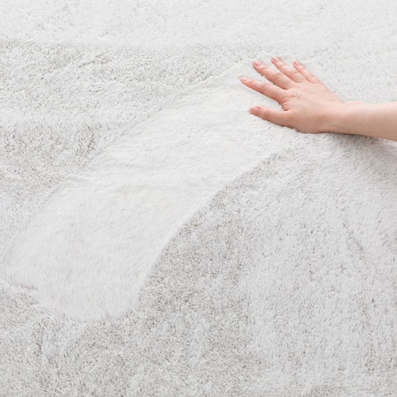 15mmウレタン入り 吸湿発熱+蓄熱+保湿+防音+防汚加工+防ダニ加工ラグ(NウォームWSP P 200X240MO MX54) 6枚目画像