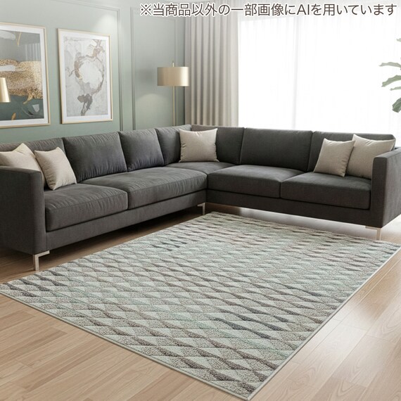 ウィルトンラグ(133X190 ORW53) 1枚目画像