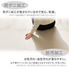 極厚30mmウレタン入り 防汚加工+防ダニ加工+防音ラグ(200X240 MO PL20) 4枚目画像