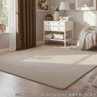 なめらかでやわらかい肌ざわりのラグ(200X240 MO FR02) 2枚目画像