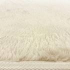 なめらかでやわらかい肌ざわりのラグ(185X185 IV FR02) 8枚目画像