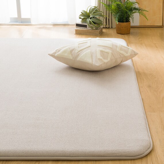 30mmウレタン入り防汚加工+防ダニ加工+防音加工ラグ(200X240 モカ PL19) 1枚目画像