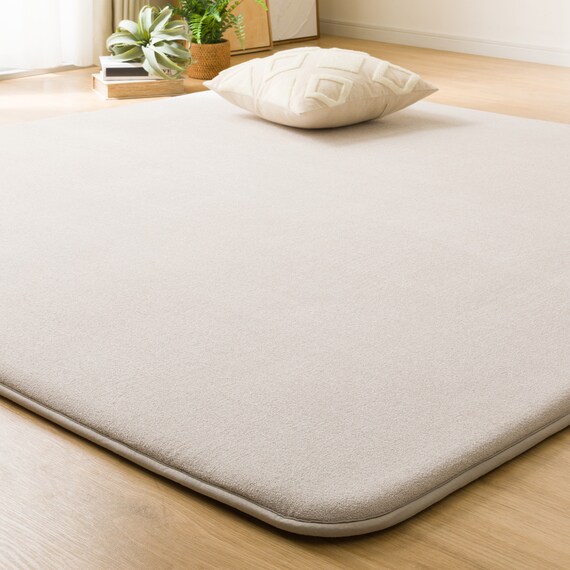 30mmウレタン入り防汚加工+防ダニ加工+防音加工ラグ(200X240 モカ PL19) 2枚目画像