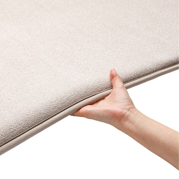 30mmウレタン入り防汚加工+防ダニ加工+防音加工ラグ(200X240 モカ PL19) 5枚目画像